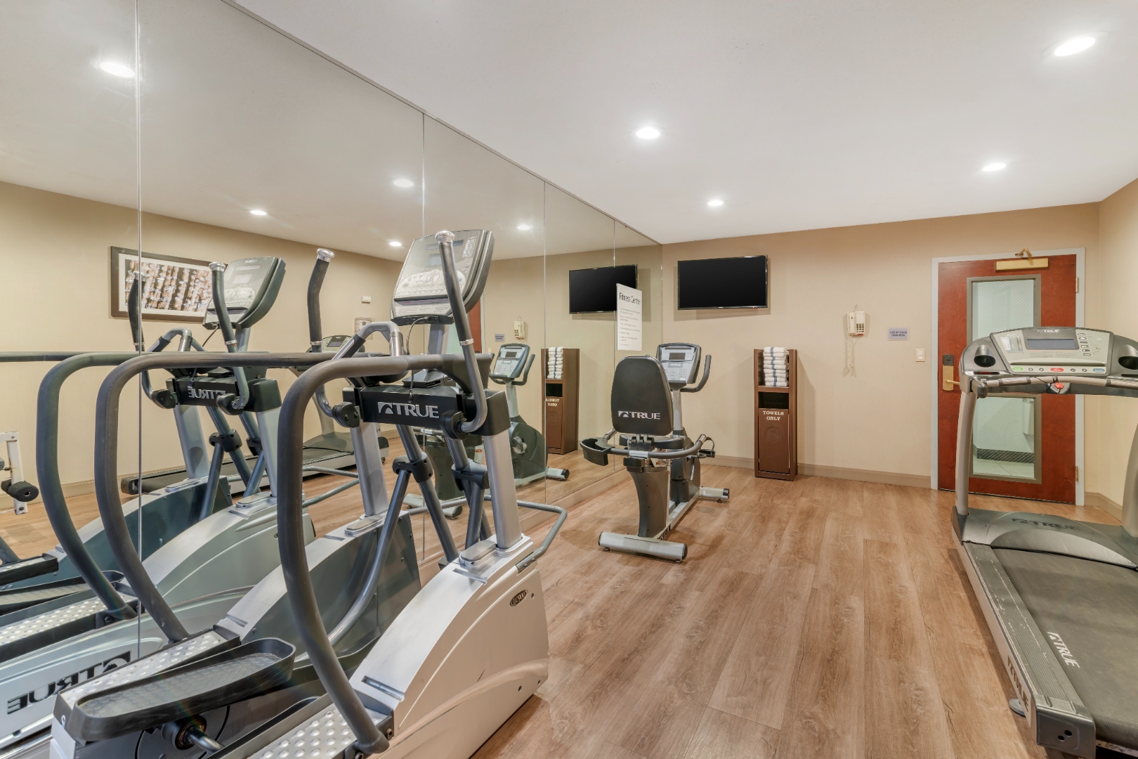 24-hour fitness center